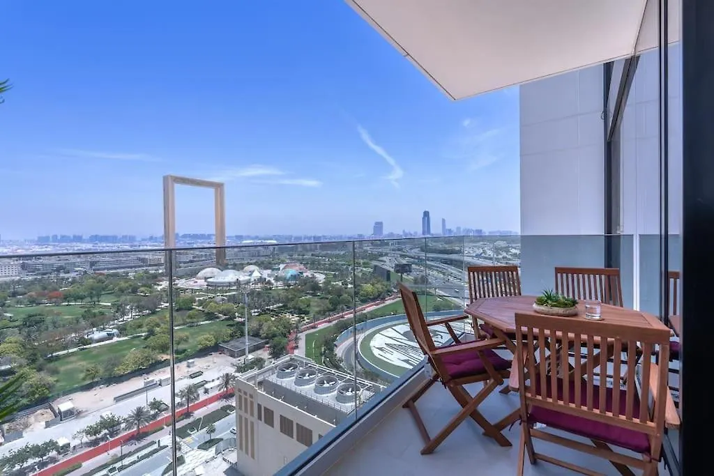 Vogue Al Wasl 1 Residence West 13Th Floor With Large Balcony For View Of Sheikh Zaid Road And One Za'Abeel Tower And Burj Khalifa, Walkable To Metro With Easy Access To Sheikh Zayed Road & Dubai World Trade Centre 0*,  United Arab Emirates